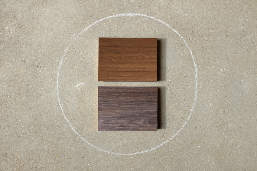 contemporary kitchen finishes brown wood